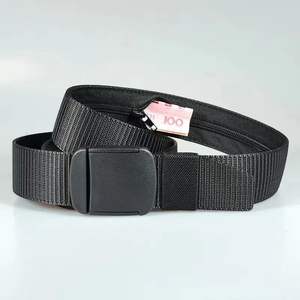 สายคาดแขนอเนกประสงค์ป้องกันการโจรกรรม สำหรับทุกเพศ ทำจากผ้าไนลอนและหนัง ป้องกันการแพ้ เหมาะสำหรับกิจกรรมกลางแจ้ง พร้อมช่องซ่อนเหรียญ - Product Image 5