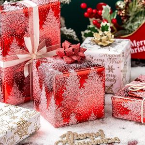 Christmas <b>Wrapping</b> <b>Paper</b> red <b>white</b> double sided <b>wrapping</b> <b>paper</b> Christmas tree pattern <b>wrapping</b> <b>paper</b> Gold Foil <b>Wrapping</b> <b>Paper</b> - Product Image 2