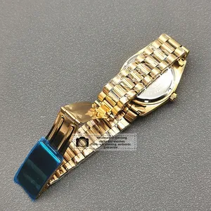 Orologio Elettronico in Acciaio Inossidabile con Movimento SEIKO, Quadrante in Vetro da 42mm, Impermeabile 3BAR, Lancette per Uomo - Product Image 5