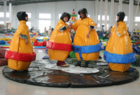 Combinaisons de lutte de sumo gonflables en PVC Alliance, jeu sportif pour adultes et enfants, haute qualité, 1,5 m de haut, une paire