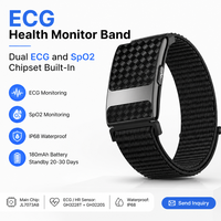 Bracelet de montre connectée sans écran, directement de l'usine, avec suivi d'activité, batterie ultra longue durée, étanche pour la natation et la randonnée
