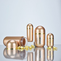 Produits de santé personnalisés Bouteilles de médicaments vides Emballage de capsules de médicaments en plastique Conteneurs de matériaux PS Flacon à pilules L09