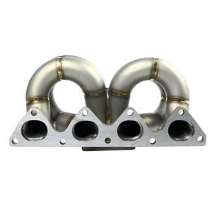 Auspuff-Turboläge für Hon da / Acu ra B16/B18 B-Serie T3 Ram Horn 44 mm WG - Product Image 3