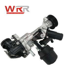 ปั๊มน้ำ2702000000 2702000800สำหรับเบนซิน W176 CLA250 C117 GLA220ระบายความร้อนที่เชื่อถือได้เครื่องยนต์ใบพัดแข็งตัวปั๊มใบพัดหมุนเวียน - Product Image 3
