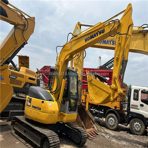 Excavadora sobre orugas Komatsu PC78US usada en buenas condiciones, los componentes del núcleo incluyen bomba de caja de cambios del motor similar a PC60 - Product Image 5