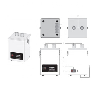 Unidad de Extracción BOFA V 250 Diseñada para Capturar Gases Generados Durante Tareas de Soldadura Manual - Product Image 2