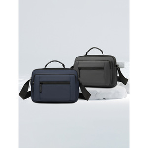 กระเป๋าโท้ทสะพายข้างผู้ชายขนาดใหญ่ทันสมัย กระเป๋าเดินทางธุรกิจยอดนิยม ผลิตจากวัสดุ PU ดีไซน์ลำลองสำหรับกิจกรรมกลางแจ้ง - Product Image 4