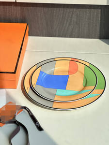 Regalo de Navidad, platos de cerámica Vintage para servir, juego de vajilla de porcelana y taza de café - Product Image 4