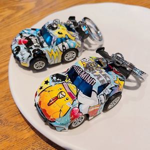 Wholesale of Creative Alloy Mini Car Keychains and Exquisite Car <b>Key</b> <b>Chains</b> As Small Gifts Creative Auto Accessories Gift - Product Image 4
