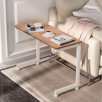 Bureau d'ordinateur de bureau minimaliste moderne, durable, facile à assembler, table de chevet moderne pour chambre à coucher, table d'appoint
