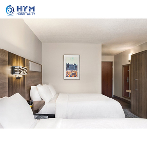Juego de Muebles de Dormitorio Modernos de 5 Estrellas, Diseño de Paneles de Madera, para Habitaciones de <span class=keywords><strong>Hotel</strong></span> y <span class=keywords><strong>Apartamentos</strong></span> - Product Image 5