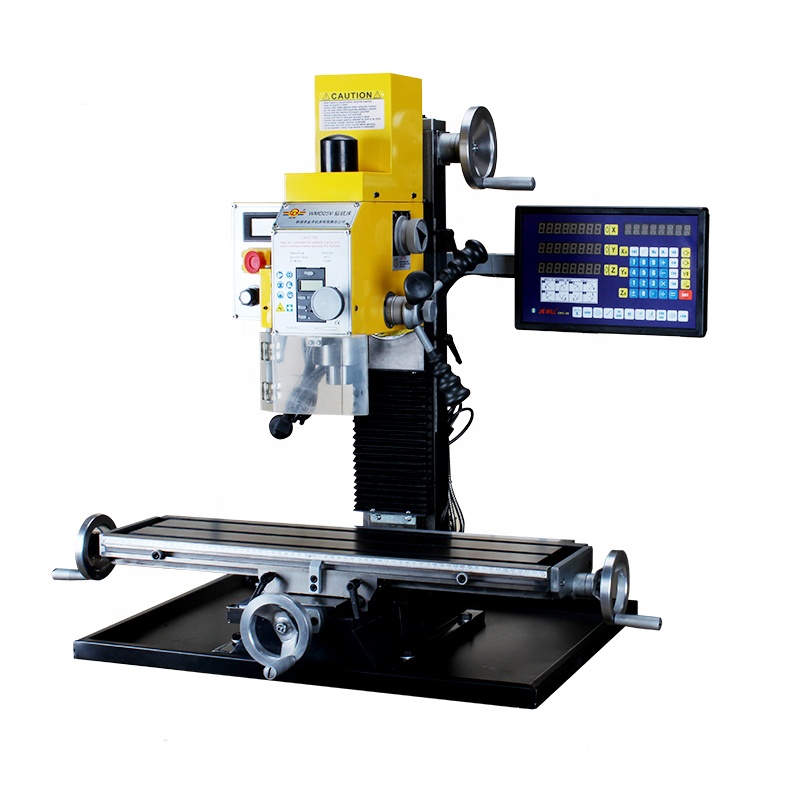 INTSUPERMAI Benchtop Milling Drilling 7"X27" Mini Mill Drill Machine