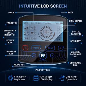 Haute sensibilité GC-1021 DD bobine détecteur de métaux détecteur de métaux bonne qualité - Product Image 2