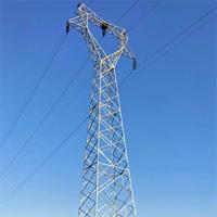 Tour électrique en acier de haute qualité personnalisée 110KV Tour de ligne électrique galvanisée