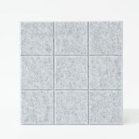 Panneau acoustique à fentes avec rainures, panneau absorbant le son en fibre de polyester pour studio et home cinéma
