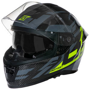 Casco Befast Full Eagle Carbon en carbono amarillo cierre micrométrico L - Product Image 3