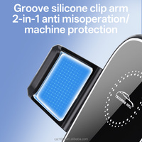 Support de voiture compact à verrouillage automatique par gravité à une main ABS PC support de téléphone pliable support de tableau de bord stable