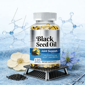 Aceite de Semilla de Comino Negro en Cápsulas Blandas, 2000 mg por Porción, Prensado en Frío, Apoya el Sistema Inmunológico, Suministro del Fabricante - Product Image 1