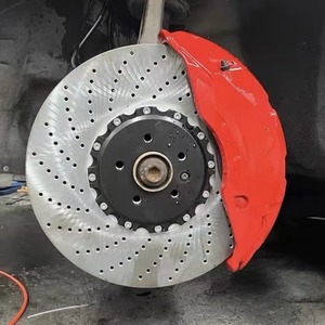 New Big Caliper 10 Piston Kit Front Wheel 420 Rotor Rear Whee Rotor for System - Product Image 4