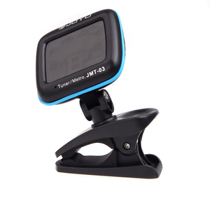 JOYO 2-en-1 Sintonizador Metrónomo Portátil Efecto Guitarra Bajo Violín Ukulele Tuning Meter Metal <span class=keywords><strong>Cuerdas</strong></span> de plástico Parte esencial de la guitarra - Product Image 5
