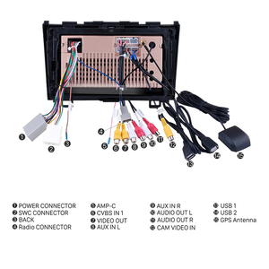 Écran de navigation GPS 9 pouces pour tableau de bord de voiture Écran Radio Carplay WIFI pour Peugeot 308s 2014 2015 2016 2017 2018 2019 - Product Image 4
