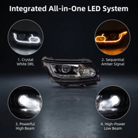Conjunto de Faros Delanteros para Range Rover L405 2013-2017, Lámpara de Xenón HID Original para Automóvil