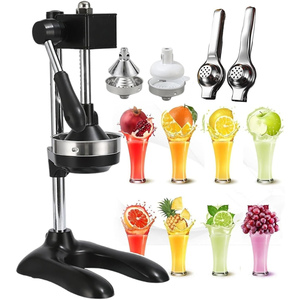 Presse-agrumes manuel haute résistance à la corrosion, avec support scientifique amélioré en fonte, pour fruits et légumes à domicile - Product Image 1