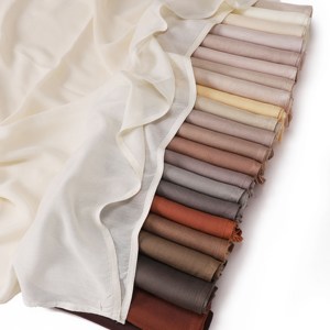 Nuevas Bufandas Premium de Malasia para Adultos, Transpirables, de Secado Rápido, Largas, de Color Sólido, Suaves y Ligeras, Hijabs de Poliéster - Product Image 1