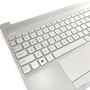 ฝาครอบด้านบนสำหรับแล็ปท็อป HP 15T-DW 15-DW 15S-DU ซีรีส์ พร้อมชุดคีย์บอร์ดแบบไม่มีไฟแบ็คไลท์ L52023-001 สีเงิน อะไหล่คอมพิวเตอร์ - Product Image 1