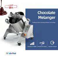 Nouvelle machine à mélanger le chocolat LST commerciale 60L, moulin à pierres pour cacao, broyeur multifonctionnel pour la fabrication du chocolat, SSS304