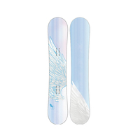 Ensemble de ski/snowboard pour adultes, résistant aux déchirures, écologique, bleu, tout-terrain, noyau en bois de peuplier