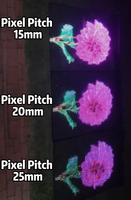 Écran d'animation extérieur BESTAR P15/P20/P25 + Film transparent LED pour drone, affiche numérique, tapis magique LED pliable