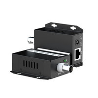 Extensor de Transmisión IP sobre Coaxial Hengxin para Cámaras de Vigilancia Metálicas, RJ45 a BNC, EOC para Sistemas CCTV