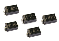 Diodes redresseuses rapides SMD, 50 pièces, ES1G ES2D ES1M ES1J GS1M ES1D ES2J 1A 2A 200V 400V 600V 1000V SMD DO-214AC
