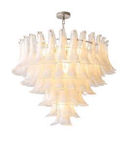 <span class=keywords><strong>Lampadario</strong></span> in vetro di Murano per soggiorno a soffitto alto <span class=keywords><strong>rosa</strong></span> moderno fatto a mano luce a sospensione per camera da letto sala da pranzo arredamento di lusso - Product Image 6