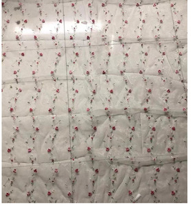 2025 nouveau Design violet fleur de cerisier brodé dentelle broderie <span class=keywords><strong>tissu</strong></span> Organza <span class=keywords><strong>tissu</strong></span> pour vêtements pour enfants - Product Image 6