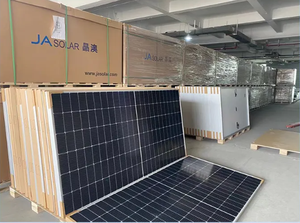 Primera marca de nivel <span class=keywords><strong>JA</strong></span> <span class=keywords><strong>Solar</strong></span> Venta caliente 360W 365W 370W <span class=keywords><strong>375W</strong></span> 380W 385W Módulos fotovoltaicos de vidrio doble N Tipo <span class=keywords><strong>JA</strong></span> Panel <span class=keywords><strong>solar</strong></span> - Product Image 5