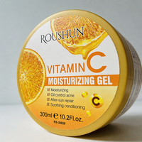 Gel apaisant après-soleil hydratant de nuit à la vitamine C naturelle pure à 98% pour le soin de la peau du visage