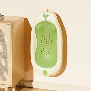 Support de douche de bébé écologique mécanique du corps ensemble de baignoire pour bébé support de bain