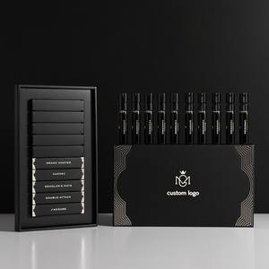 Scatola Personalizzata per Set <span class=keywords><strong>di</strong></span> Profumi Stile Cassetto in Cartone Rigido per Flaconi Spray Ricaricabili da 3ml 5ml 10ml Confezione Porta Atomizzatore - Product Image 1