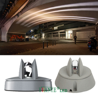 Applique murale extérieure YY-BDW019 6W 9W fenêtre LED avec effet de lame à 180 ° application d'imagerie astucieuse montée en surface