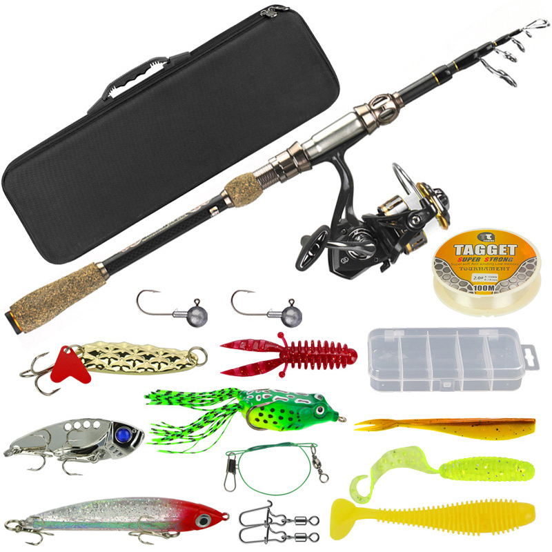 WEIHE 17-teiliges Angelruten- und Rollen-Set Lieyan 1,8m 2,4m Angelrute  Pesca Angelset mit Tasche| Alibaba.com
