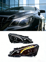 Faros Delanteros CQCS para Mercedes Benz Clase E W207 E200 E260 E300 2010-2017, Luces Traseras LED Láser, Ensamblaje de Piezas de Automóvil