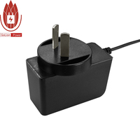 Adaptateur d'alimentation pour caméra espion CCTV 12V DC 2A 26W, prix direct usine, avec matériau PC ignifuge, connexion par branchement