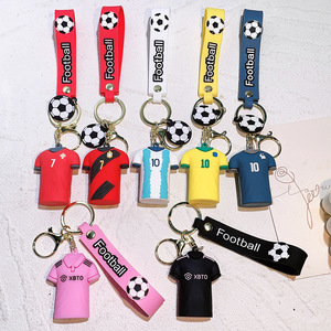 Llavero Popular de la Copa de Europa con <span class=keywords><strong>Camiseta</strong></span> de <span class=keywords><strong>Argentina</strong></span>, Amuleto de Mascota, Regalo, 4x5cm, Tendencia, Venta al por Mayor del Fabricante - Product Image 1