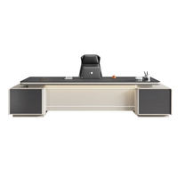 Mobilier de bureau moderne Offre Spéciale Table de PDG Bureau avec tiroir Bureau d'affaires Table de patron