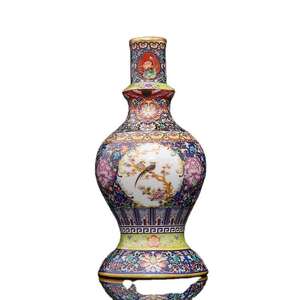 คุณภาพราคาถูกราคาเลียนแบบชิงหนึงเฉิงเซรามิค Jingdezhen โบราณเคลือบดอกไม้และนกรูปแบบแพโกดาน้ําจิบ - Product Image 2