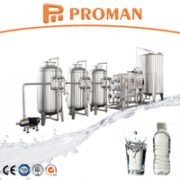 Usine de traitement d'eau par osmose inverse (RO) à capacité personnalisée pour ligne de production d'eau en bouteille