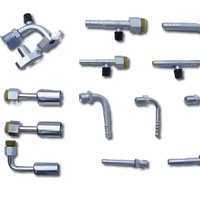 Nouvelle Raccordement Universel en Aluminium 6061 pour Climatisation Automobile avec Manchon en Fer, Compatibilité 12V/24V, Composant Premium pour Systèmes de Climatisation