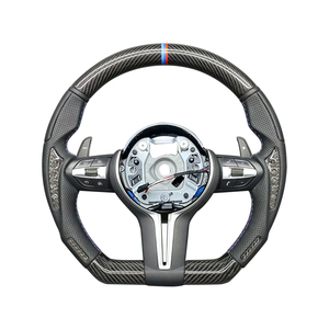 Volant en fibre de carbone pour <span class=keywords><strong>BMW</strong></span> 2013 2014 2015 M3 Série 3 F30 320i 320li 328i <span class=keywords><strong>X</strong></span> <span class=keywords><strong>Drive</strong></span> 316i - Product Image 4
